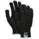 MCR Safety Cut Pro 7 Gauge DuPont Kevlar Shell Cut Resistant Work Gloves, PVC Dots on 2 Sides, Regular Weight, Brown/Black, Small, 9366BKS
