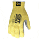 MCR Safety Cut Pro 7 Gauge Kevlar Shell Cut Resistant Work Gloves, Split Leather Palm, Gray, X - Large, 9686XL