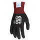 MCR Safety Cut Pro Cut Resistant Work Gloves, 18 Gauge Dyneema Diamond Technology, Sandy Nitrile Foam Coated Palm and Fingertips, Black, X - Large, 90780XL