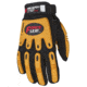 MCR Safety Cut Pro ForceFlex Mechanics Work Gloves, Cut Resistant Kevlar Lining, TPR on Back of Hand and Fingers, Black and Gold, X - Large, KV200XL