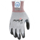 MCR Safety Cut Pro Ninja BNF Cut Resistant Work Gloves, 15 Gauge Dyneema Diamond Technology, NFT Coated Palm and Fingertips, Black/Gray, Medium, N9676DTM