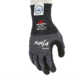 MCR Safety Cut Pro Ninja Wave Cut Resistant Work Gloves, 13 Gauge Dyneema Diamond Technology, Nitrile Wave Coated Palm and Fingertips, Black/Salt and Pepper, XX - Large, N96780XXL