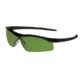 MCR Safety DL1 Series Welding Filter Shade 3.0 Dark Safety Glasses, Non-Slip Temple Grips and Nose Piece, Green Filter 3.0, One Size, DL1130