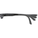 MCR Safety Dominator DM3 Series Safety Glasses, MAX36 Anti-Fog Lenses, Adjustable Wire Core Temples and Nose Piece, Black Mirror, One Size, DM1337BDC