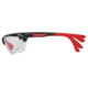 MCR Safety Dominator DM3 Series MAX3 Lenses Scratch Resistant Safety Glasses, Adjustable Wire Core Temples and Nose Piece, Clear, One Size, DM1310P