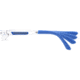 MCR Safety Dominator DM3 Series Safety Glasses, MAX36 Anti-Fog Lenses, Adjustable Wire Core Temples and Nose Piece, Blue Diamond Mirror, One Size, DM1328BDC