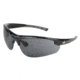 MCR Safety Dominator 2 Series MAX6 Safety Glasses, Anti-Fog Lenses, TPR Temples, Comfortable TPR Brow Guard, Gray Lens/Black and Red Frame, One Size, DM1222PF