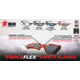 MCR Safety FF132 ForceFlex FF1 Series Safety Glasses, Lenses Molded Into Flexible TPU Frame, Gray, One Size, FF132
