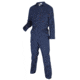 MCR Safety Flame Resistant Contractor Coverall, 100% Cotton, Navy Blue, 64 TALL, CC1N64T