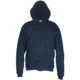 MCR Safety Flame Resistant Hooded Pullover Sweatshirt, 100% Cotton Interlock Fleece Shell, Navy Blue, XL, SS1NXL
