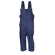 MCR Safety Flame Resistant Insulated Bib Overall, Modacrylic Quilted Lining, 88% Cotton 12% Nylon, Navy Blue, S, BP3NS