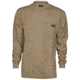 MCR Safety Flame Resistant Work Lightweight Long Sleeve T-Shirt, Comfortable 100% FR Cotton, Tan, S, LST1TS