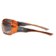 MCR Safety ForceFlex FF1 Series Safety Glasses, Lenses Molded Into Flexible TPU Frame, Silver Mirror, One Size, FF137