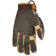 MCR Safety ForceFlex Mechanics Work Gloves, Palm Reinforced with D3O, TPR Back of Hand Protection, Thinsulate Lined, Water and Wind Proof Bladder, Brown, X - Large, MO200XL