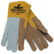 MCR Safety Foundry Jersey Foam Lined Leather Welding Work Gloves, Select Cowskin Shoulder Leather, Sewn with DuPont Kevlar, Gray and Brown, X - Large, 4550