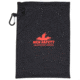MCR Safety Headgear/Faceshield Bag, Affixed Carabiner Clip, Black, One Size, 203