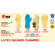 MCR Safety Long Canners Latex Gloves, 18 mil Thickness, 12in Length, Unlined Industry Standard Grade, Blue, Small, 5070B