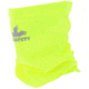 MCR Safety Hi-Vis Neck Gaiters, Single Layer 100% Poly, Lime, One Size, HVG8
