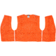 MCR Safety CL2MOL Hi Vis Reflective Safety Vest, ANSI Type R Class 2, Mesh with 2in Silver Stripes, Breakaway Design with Hook and Loop Closures, Fluorescent Orange, M, CL2MOL