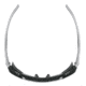 MCR Safety HL1 Series Safety Glasses, Anti-Fog Lens, Non-Slip TPR Temples and Nose Piece, Extended Brow Guard, Clear, One Size, HL110AF