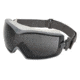 MCR Safety Hydroblast HB2 Safety Goggles, MAX6 Anti-Fog Lens, Indirect Vented with Adjustable Elastic Strap, 7-Point Ratchet Action Hinge, Gray, One Size, HB1212PF