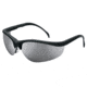 MCR Safety Klondike KD1 Series Safety Glasses, Adjustable Temple Length, Silver Mirror, One Size, KD117