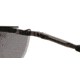 MCR Safety Klondike KD2 Series Safety Glasses, Lightweight Metal Frame, Adjustable Nose Pads, Gray, One Size, KD212