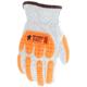 MCR Safety Leather Drivers Cut Resistant Work Gloves, Grain Goatskin Leather with DuPont Kevlar Liner, Keystone Thumb, White, Small, 36136KDPS