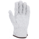 MCR Safety Leather Drivers Work Gloves, Buffalo Grain Leather, Keystone Thumb, White, Large, 3313L
