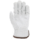 MCR Safety Leather Drivers Work Gloves, CV Grade Grain Goatskin, Keystone Thumb, White, Large, 36133L