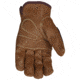MCR Safety Leather Drivers Work Gloves, Kevlar Lined with TPR Back of Hand Protection, Keystone Thumb, Brown, X - Large, 36336KXL