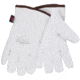 MCR Safety Leather Drivers Work Gloves, Premium Goatskin Leather, Lined with HyperMax Cut Resistant Material, Wing Thumb, White, Medium, 3604HPM