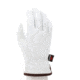MCR Safety Leather Drivers Work Gloves, Premium Grain Goatskin Leather, Straight Thumb, White, Small, 3601S