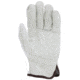 MCR Safety Leather Drivers Work Gloves, Select Grade Grain Cow, Double Palm with Wing Thumb, Beige, Small, 32113DPS