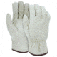 MCR Safety Leather Drivers Work Gloves, Select Grade Unlined Grain Pigskin, Straight Thumb, Beige, Small, 3400S