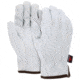 MCR Safety Leather Drivers Work Gloves, Select Grain Goatskin Leather, Straight Thumb, White, Small, 3603S