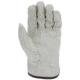 MCR Safety Leather Drivers Work Gloves, Select Grain Unlined Cow Leather, Keystone Thumb, Beige, X - Small, 3211XS