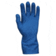 MCR Safety Long Canners Latex Gloves, 18 mil Thickness, 12in Length, Unlined Industry Standard Grade, Blue, Small, 5070B