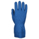 MCR Safety Long Canners Latex Gloves, 18 mil Thickness, 12in Length, Unlined Industry Standard Grade, Blue, Small, 5070B