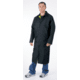 MCR Safety Luminator Premium Waterproof Raincoat, .54mm Nylon/PVC - PVC/Nylon, Reversible Coat to Black, Lime/Black, XL, 7368CRXL
