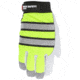 MCR Safety Mechanics Gloves Insulated Grain Goatskin Palm, White, X - Large, 968XL