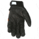 MCR Safety Mechanics Gloves, Premium Grain Cow Palm, Hi-Vis Back, Reflective Knuckle Stripe and Fingertips, Black, X - Large, 921XL