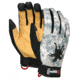 MCR Safety Mechanics Gloves, Synthetic Grain Deerskin Palm and Fingers, Gold, Large, MD100L