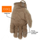 MCR Safety Mechanics Gloves with TaskFit Design, Synthetic Leather Palm, Nylon and Spandex Back, Tan, X - Large, 963XL