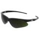 MCR Safety Memphis Series Welding Filter Shade 5.0 Dark Safety Glasses, Wrap Around Lens Design, Gray G14, One Size, MP112G
