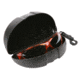 MCR Safety Molded Eyeglass Case w/Belt Loop Hook, Black, One Size, 207
