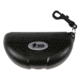 MCR Safety Molded Eyeglass Case w/Belt Loop Hook, Black, One Size, 207