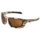MCR Safety Mossy Oak Blades Swagger UD1 Series Camouflage Safety Glasses, Ultra Defense Ballistic Impact Protection, MAX6 Anti-fog Coating, Brown, One Size, MOUD11BPF