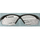 MCR Safety MPH20G Memphis Series Bifocal Readers Safety Glasses, 2.5 Diopter Lenses, Wrap Around Lens Design, Gray, One Size, MPH20G