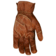 MCR Safety Mustang Leather Drivers Utility Work Gloves, Grain Goat Double Palm, Lined and Sewn with DuPont Kevlar, Wing Thumb, Brown, Large, MU3624KL